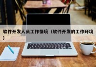 软件开发人员工作情境（软件开发的工作环境）