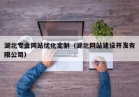 湖北专业网站优化定制（湖北网站建设开发有限公司）