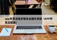 app开发流程步骤包含图片表格（APP开发流程图）