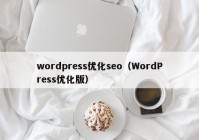 wordpress优化seo（WordPress优化版）