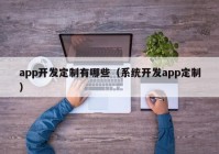 app开发定制有哪些（系统开发app定制）