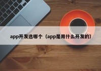 app开发选哪个（app是用什么开发的）