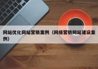 网站优化网站营销案例（网络营销网站建设案例）